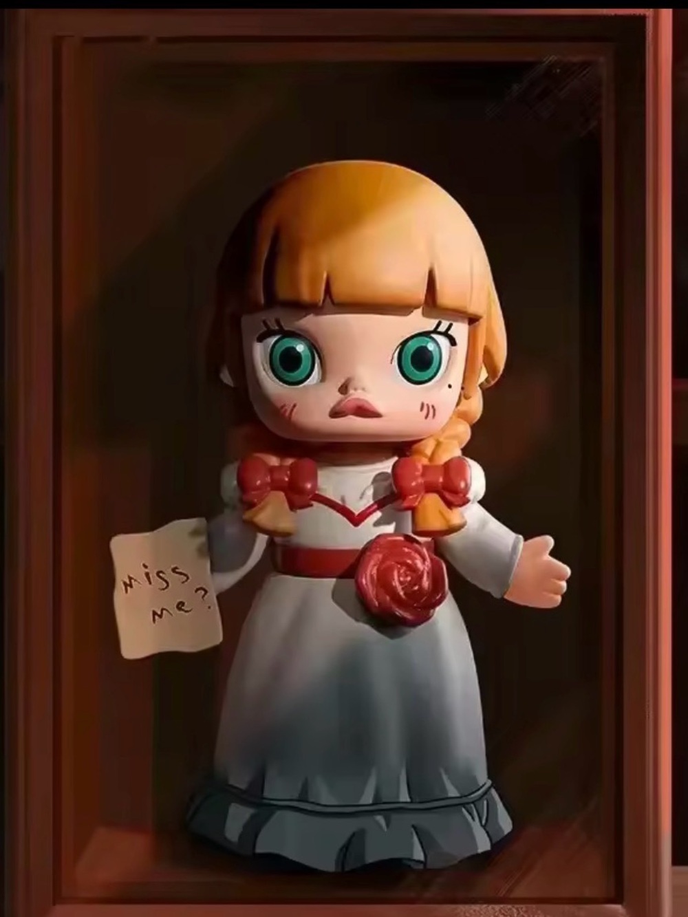 “Miss Me?” Annabelle Molly! Pop Mart x WB -100th Anniversary. Discontinued.